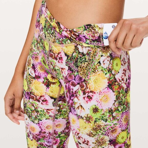 Lululemon Wunder Under High-Rise Tight Nulux 28" Inflorescent Multi, size 6 - Picture 9 of 10